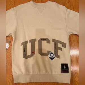 Cactus Jack by Travis Scott x Mitchell & Ness UCF Crewneck 'Tan'